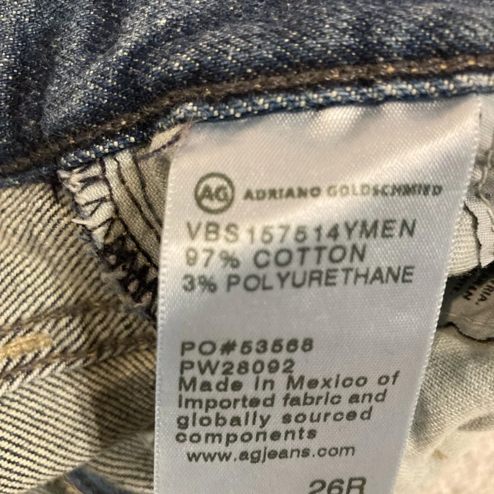 AG ex-boyfriend slouchy slim jeans size 26 - Picture 9 of 9
